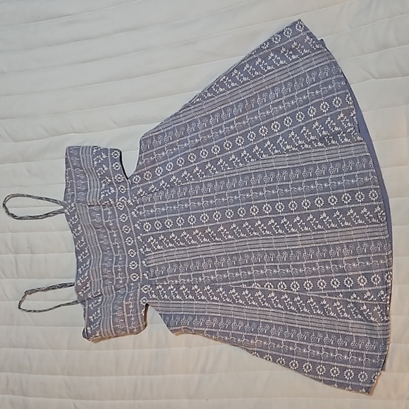 Altar'd State Dresses & Skirts - Strappy Cutout Dress Chambray